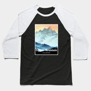 Copper Mountain Colorado United States ski Baseball T-Shirt